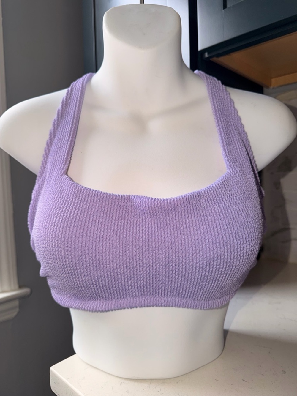 Shade & Shore Lilac bikini top 34D